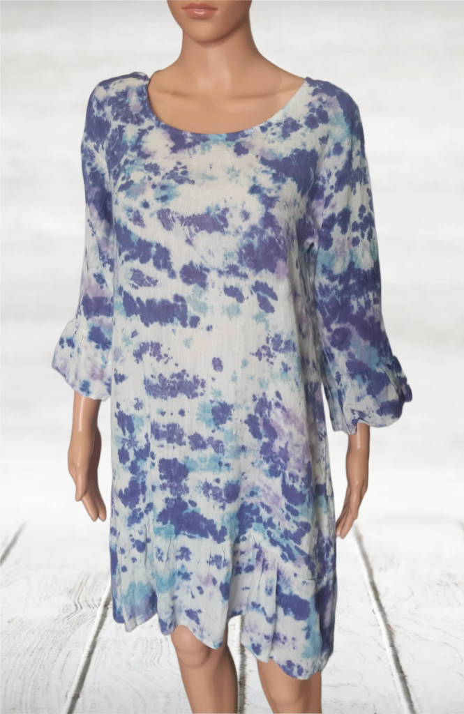 Pure Linen Women's linen tunic collection 2025, multi-colored