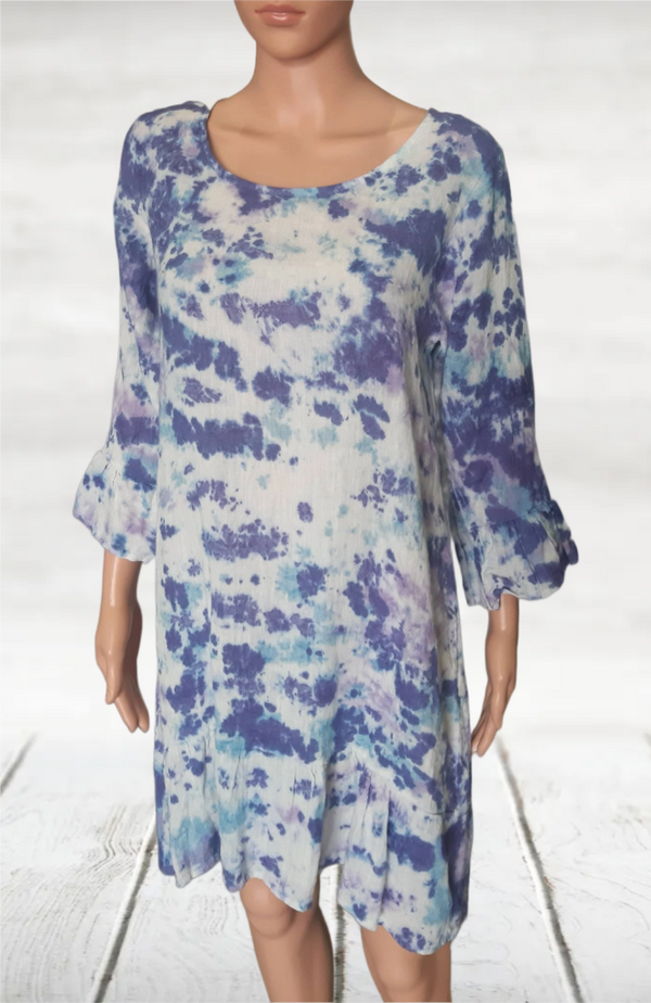 The World of Linen Women's Linen Tunic, White