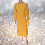 Ivy &amp; Oak Elegant women's dress in yellow 