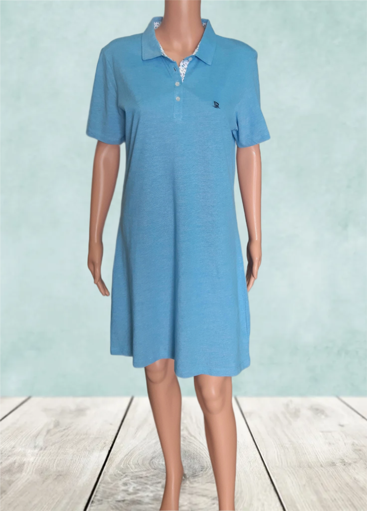 Women's sports cotton dress Giorgio Di Mare, blue
