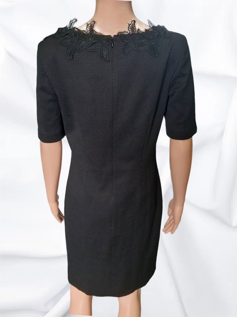 S.Oliver Black Label Elegant lace dress, black