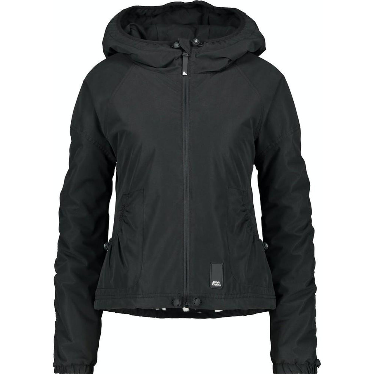 Alife & Kickin Дамско водоустойчиво яке всички сезони, черно, S