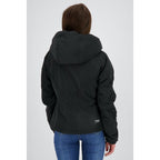Alife &amp; Kickin Women's waterproof all-season jacket, black