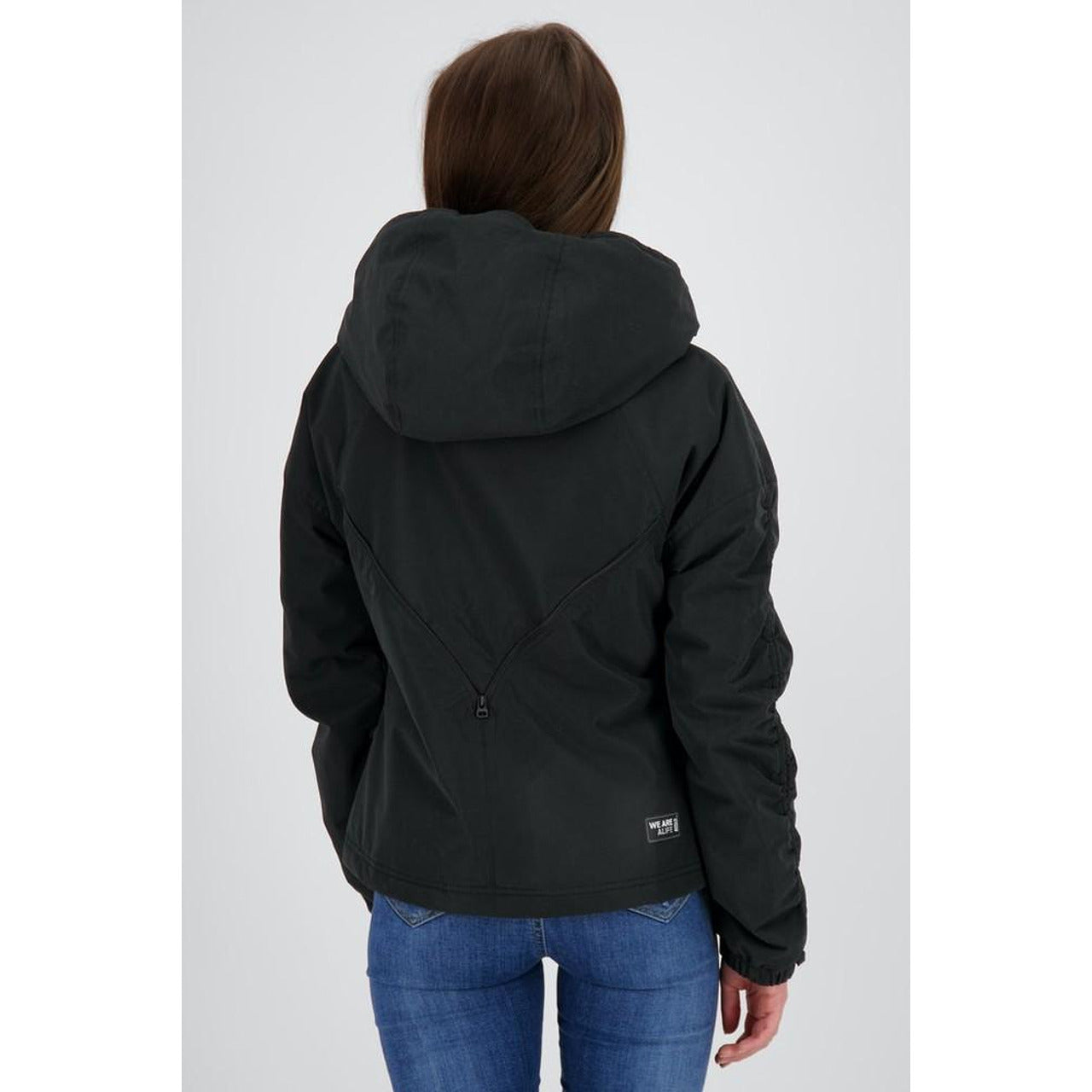 Alife &amp; Kickin Women's waterproof all-season jacket, black