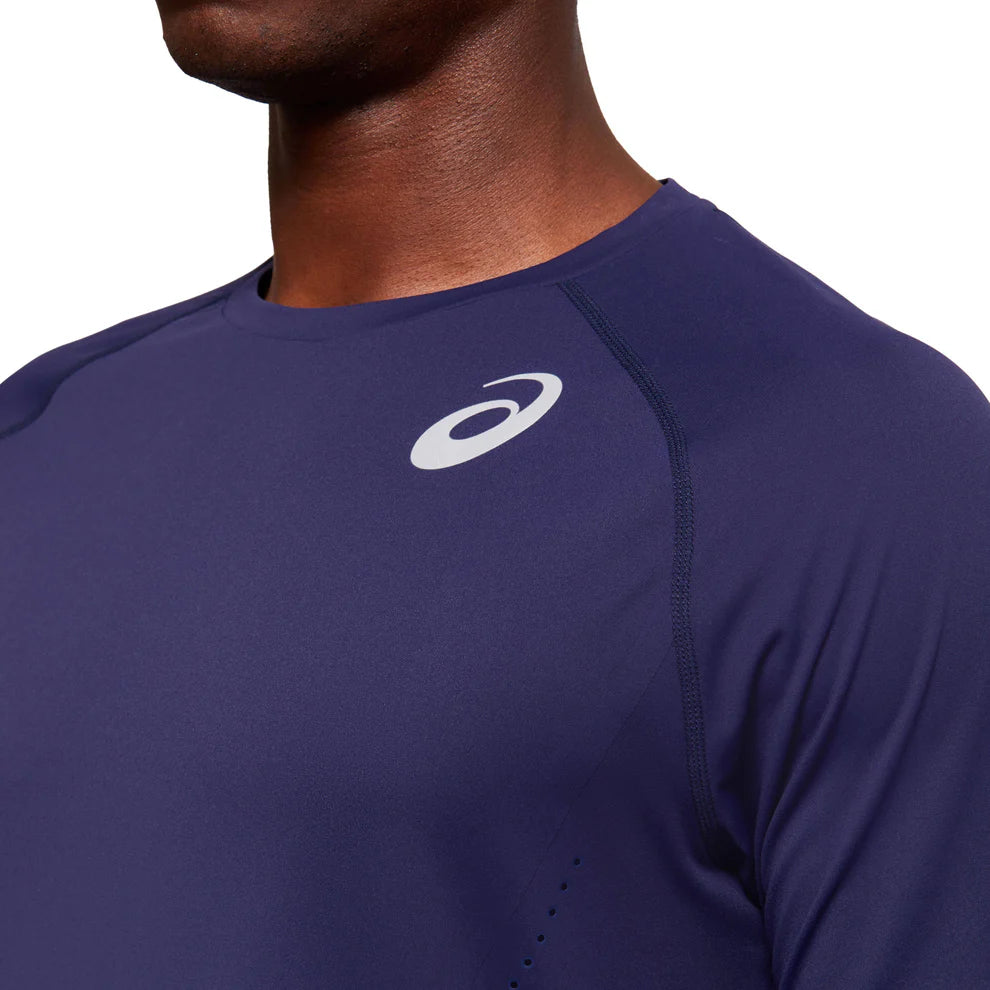 Asics Men's Sports T-Shirt, Dark Blue