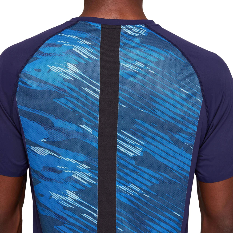 Asics Men's Sports T-Shirt, Dark Blue