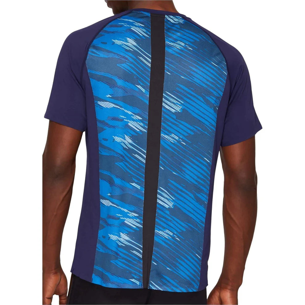 Asics Men's Sports T-Shirt, Dark Blue