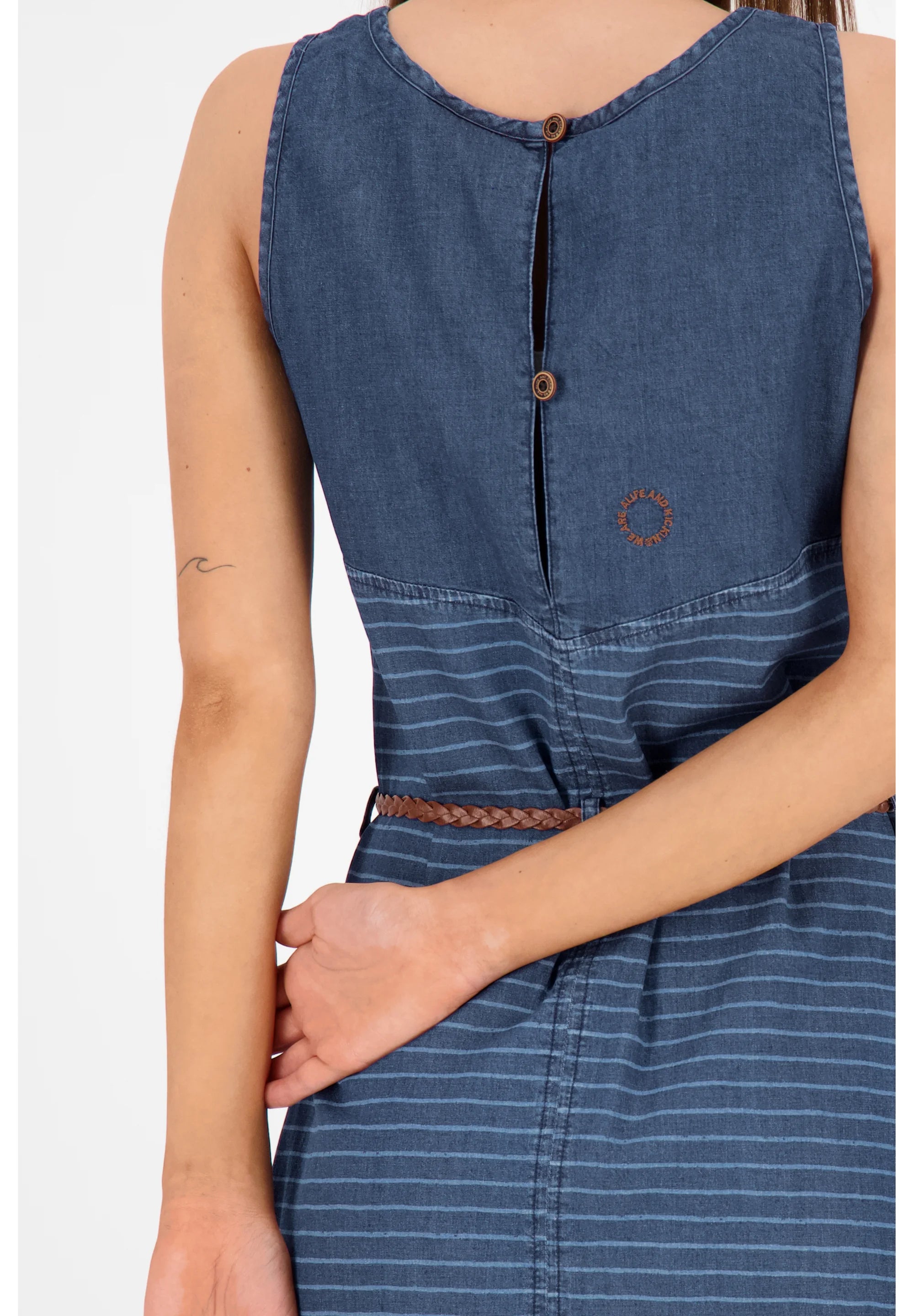Alife &amp; Kickin Women's cotton denim dress, blue 