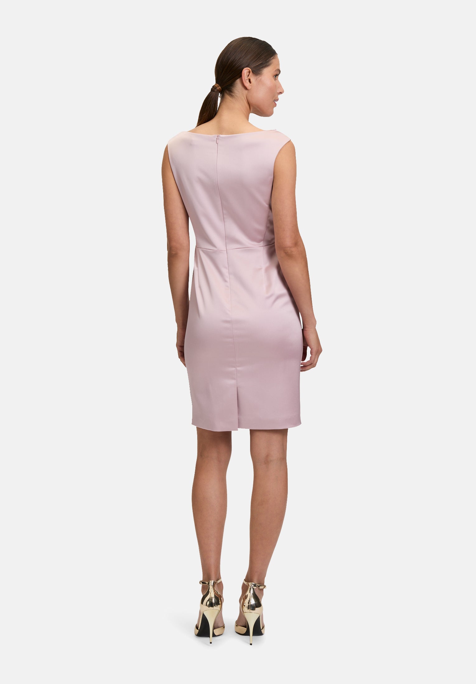 Women's dress Vera Mont – elegant fitted dress with gathers
