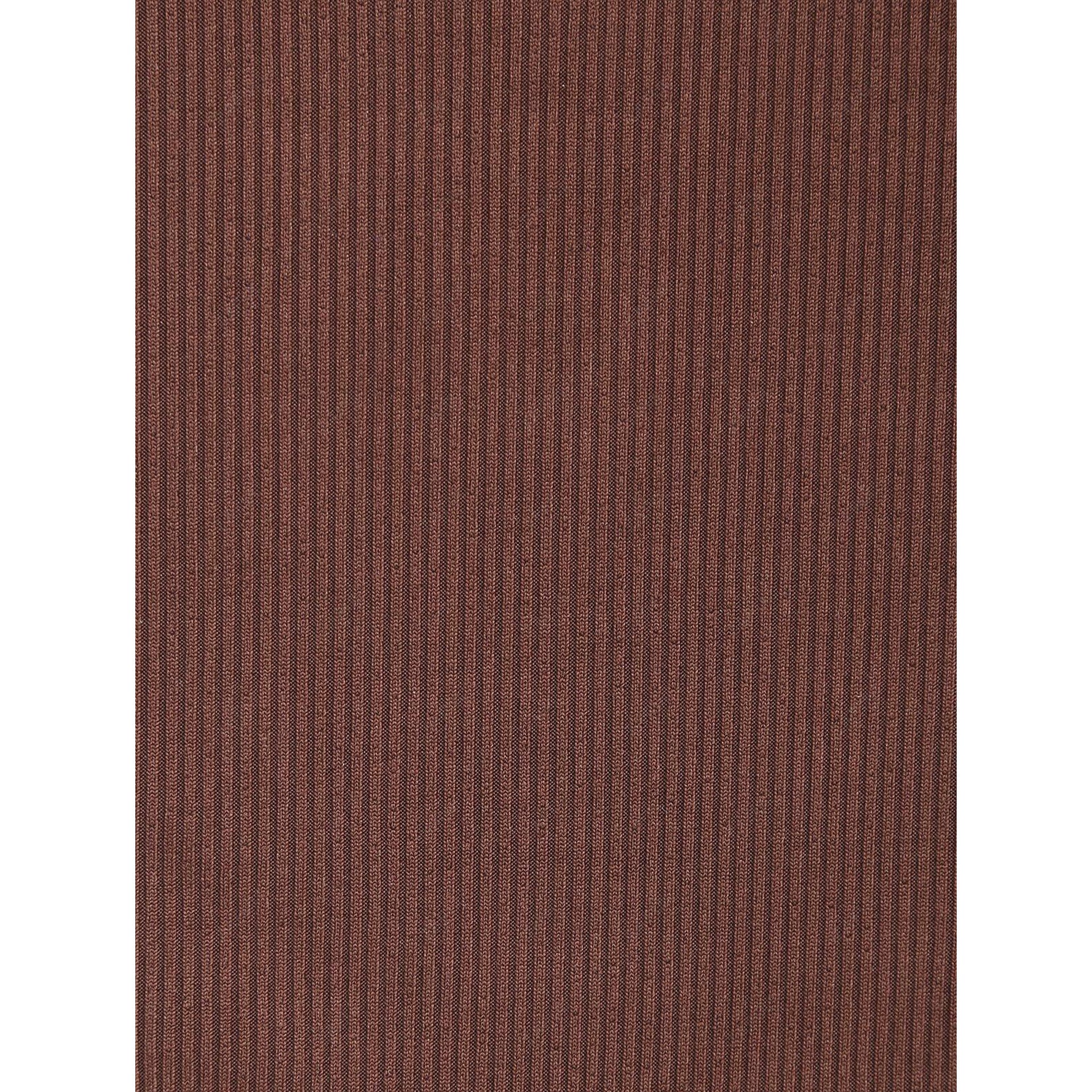 Бански от две части с кръстосани връзки, тъмно кафяв, S/36