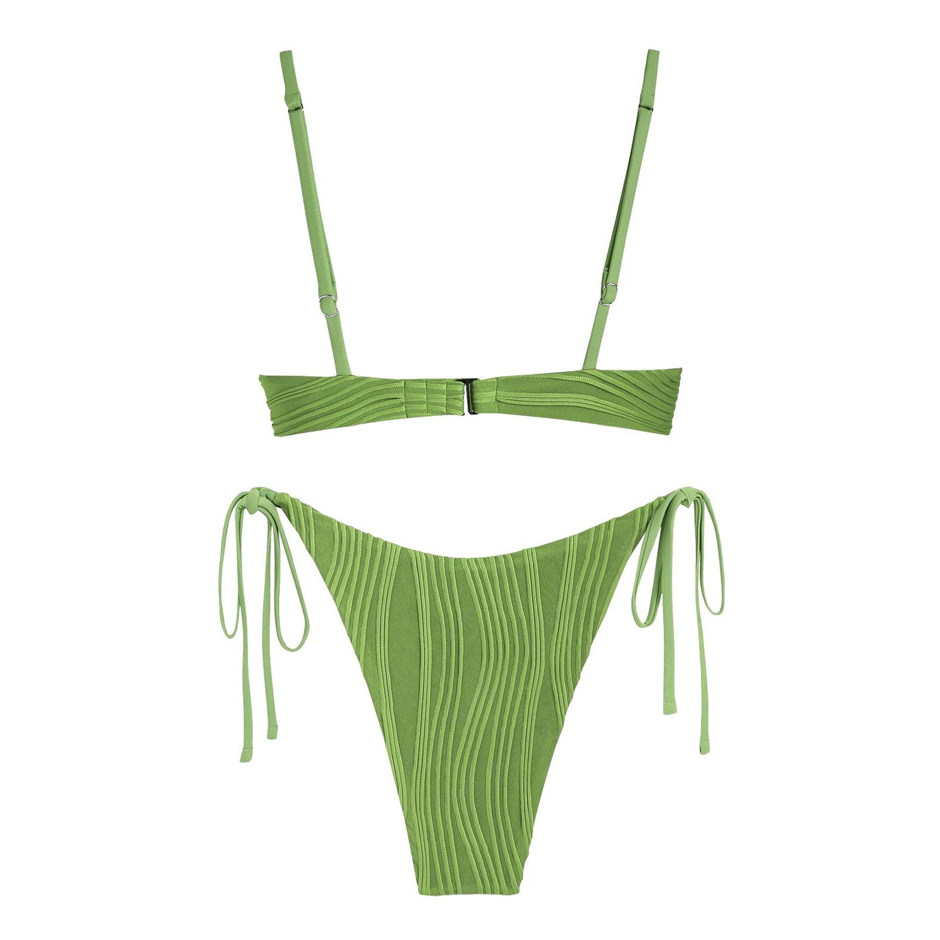 ZAFUL Two-piece underwire swimsuit, multicolor