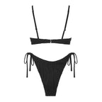 ZAFUL Two-piece underwire swimsuit, multicolor