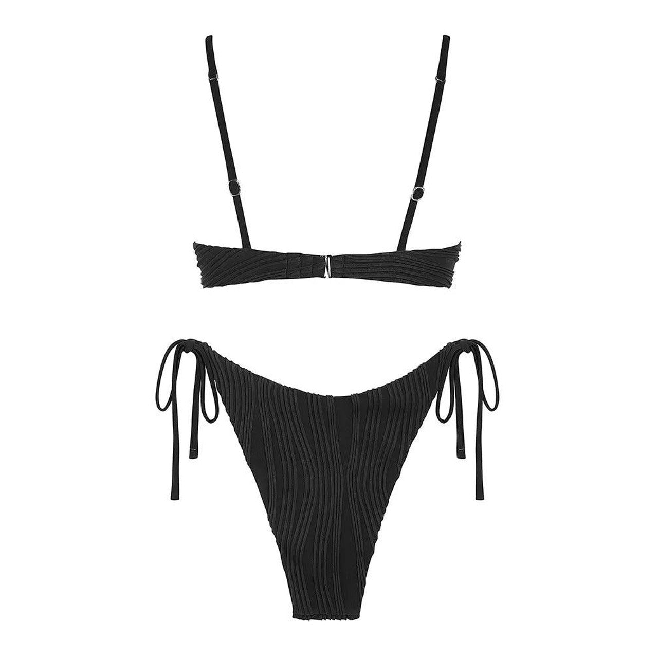 ZAFUL Two-piece underwire swimsuit, multicolor