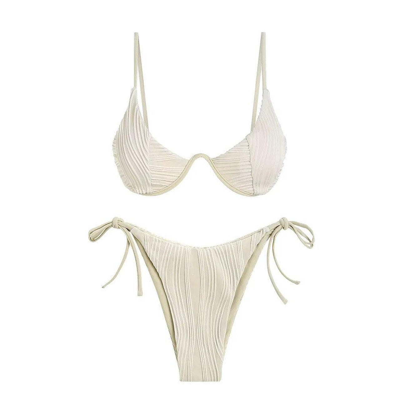 ZAFUL Two-piece underwire swimsuit, multicolor