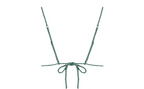 Zaful Triangle Knotted Swimsuit Top, Green