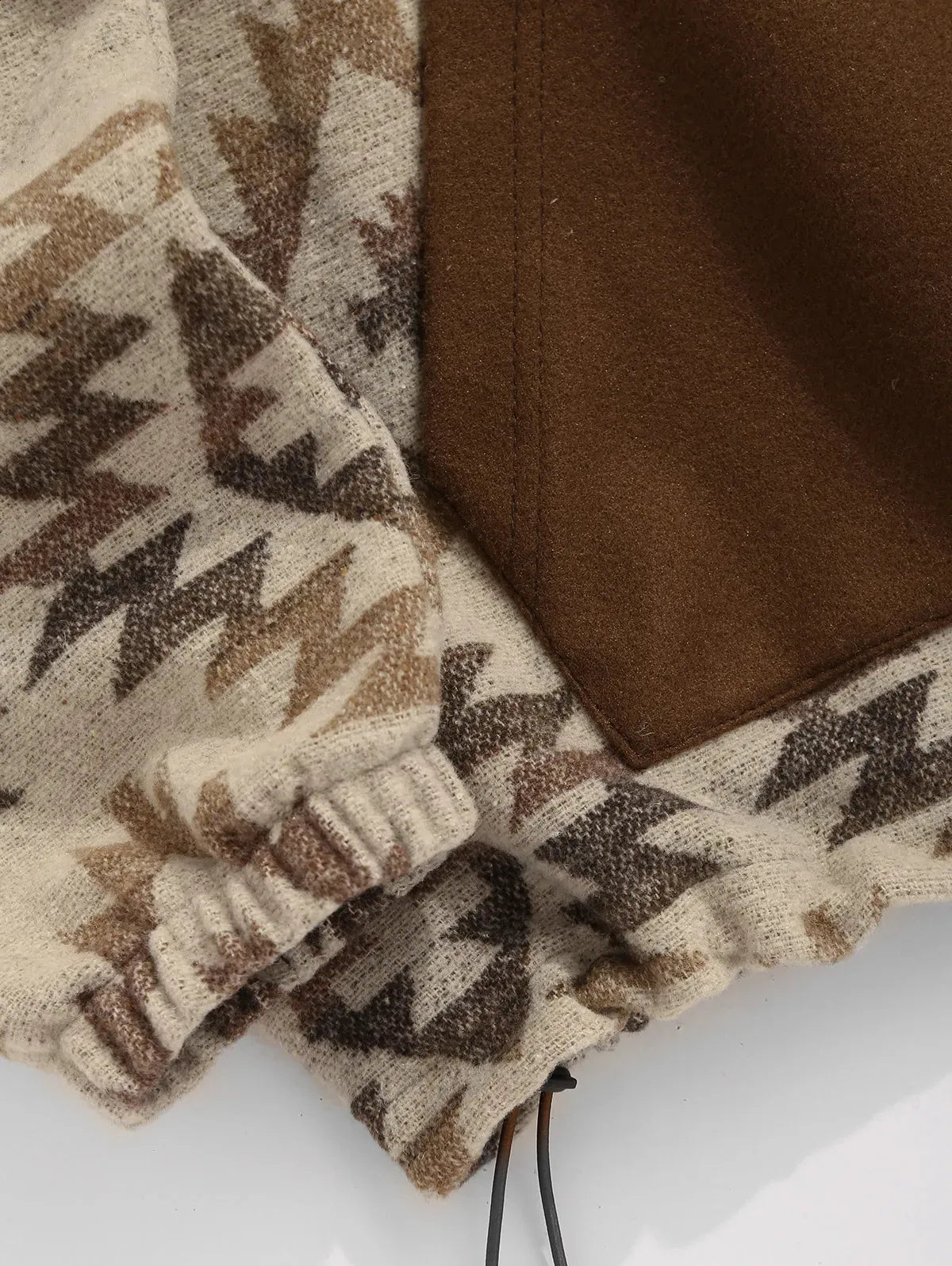 ZAFUL Мъжки памучен зимен суитчърт с принт