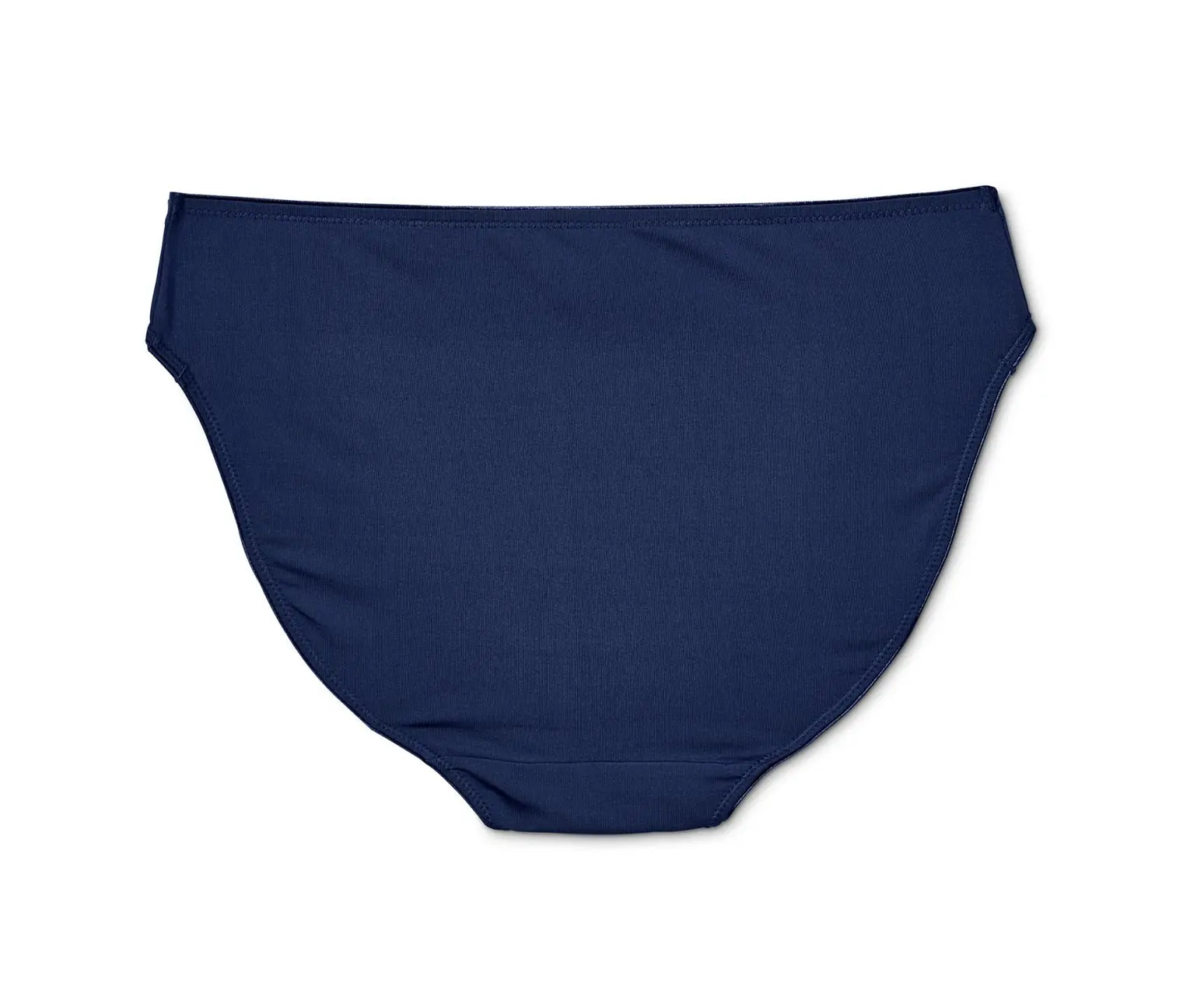 Two-piece bikini, dark blue