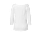 Блуза с 3/4 ръкав, бяла, XXL 52/54