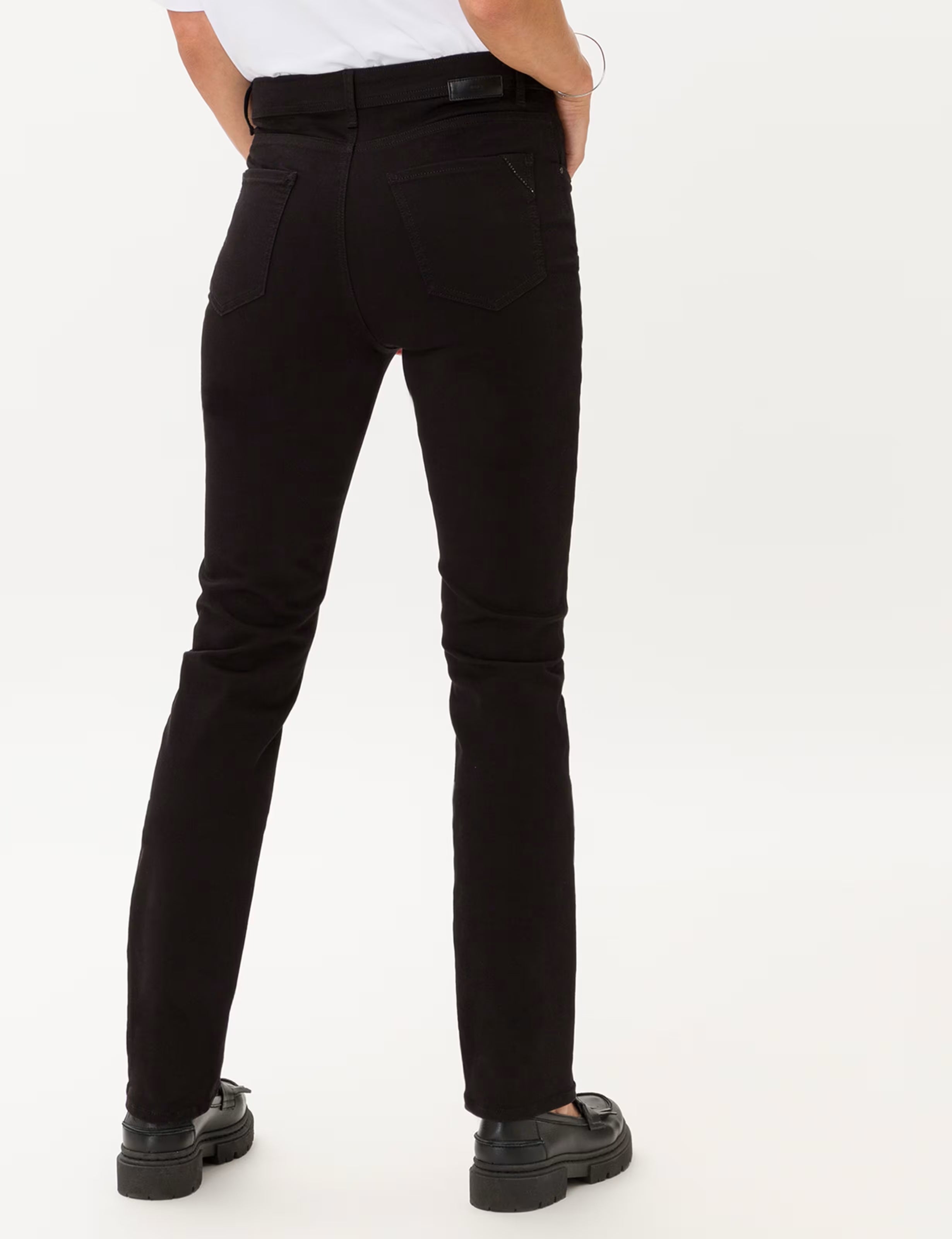 Brax Corola Women's cotton jeans, black