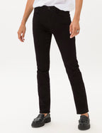 Brax Corola Women's cotton jeans, black