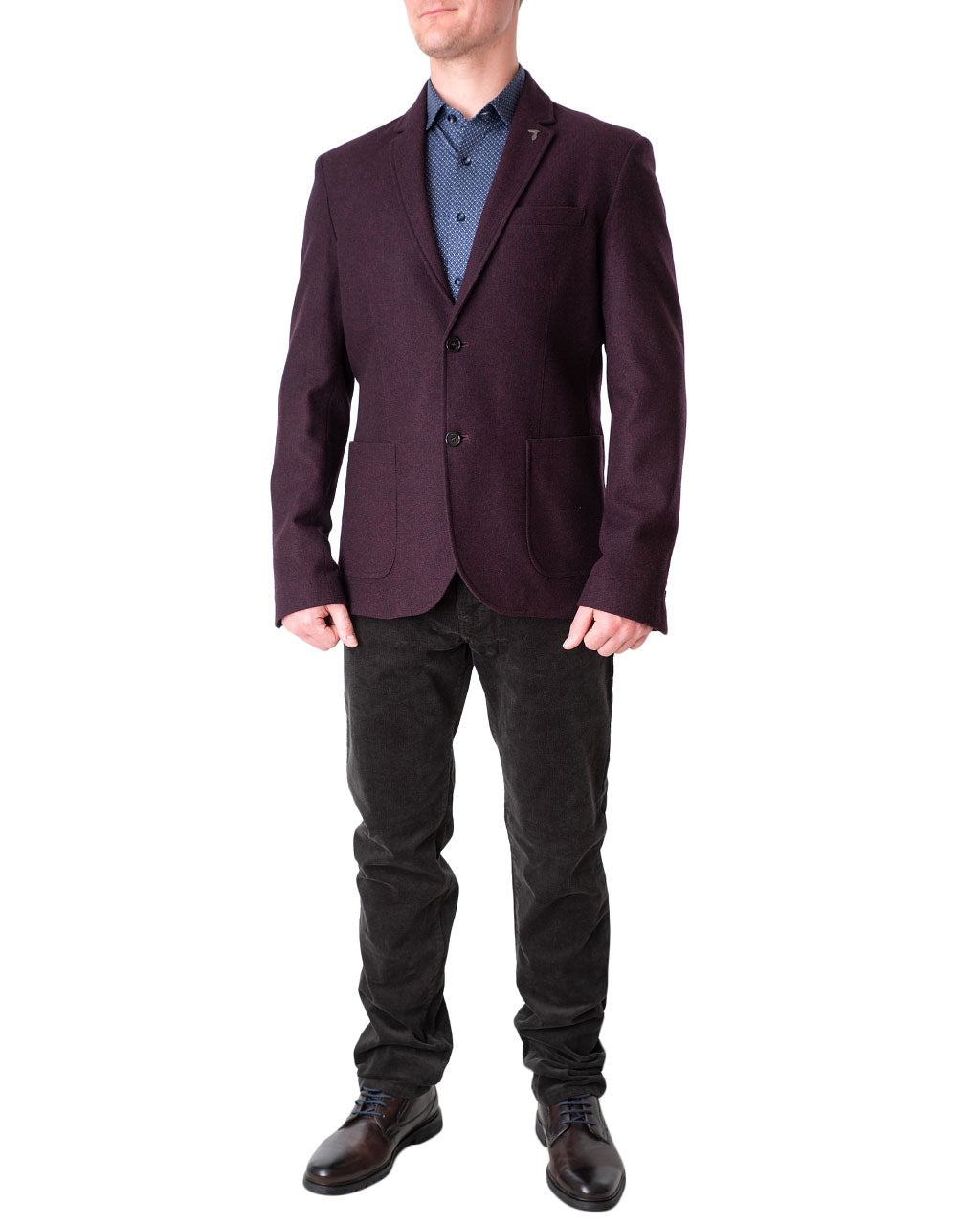 Men's trousers BUGATTI, dark green