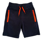 Children's cotton shorts for boys, dark blue 