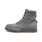 Men's genuine leather boots Timberland, gray