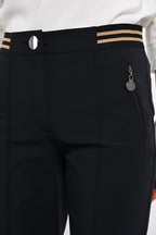 GERRY WEBER Women's cotton trousers, black