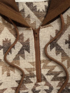 ZAFUL Мъжки памучен зимен суитчърт с принт