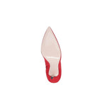 Women's genuine leather boots with heels Liu.Jo Meilyn, red