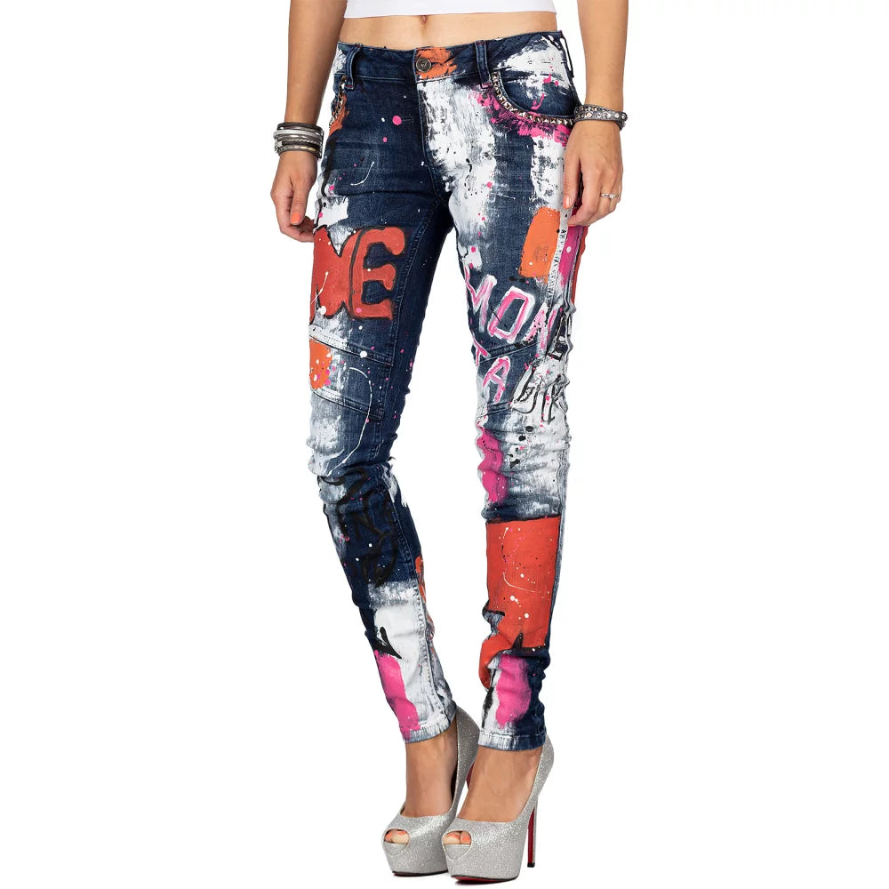 Extravagant women's jeans Cipo &amp; Baxx