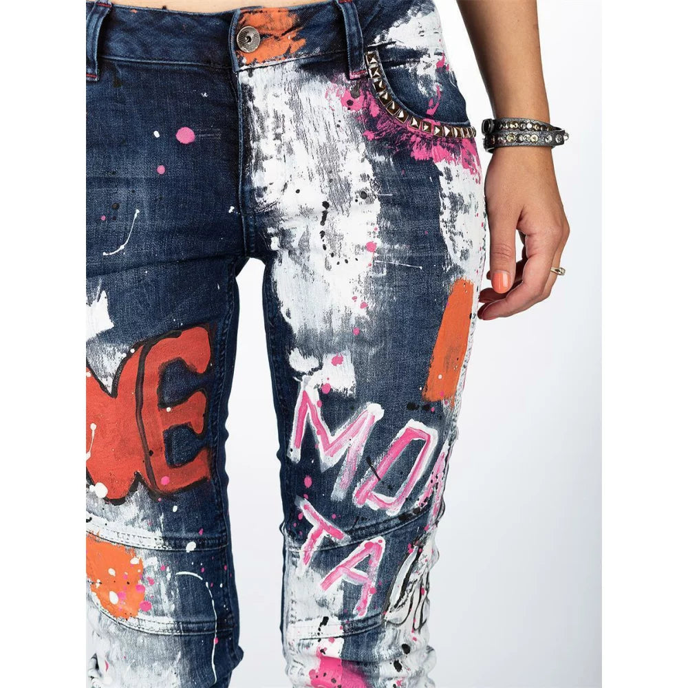 Extravagant women's jeans Cipo &amp; Baxx