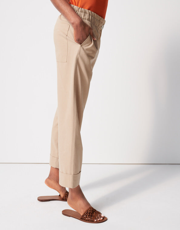 Women's trousers 7/8 Someday Cari, beige