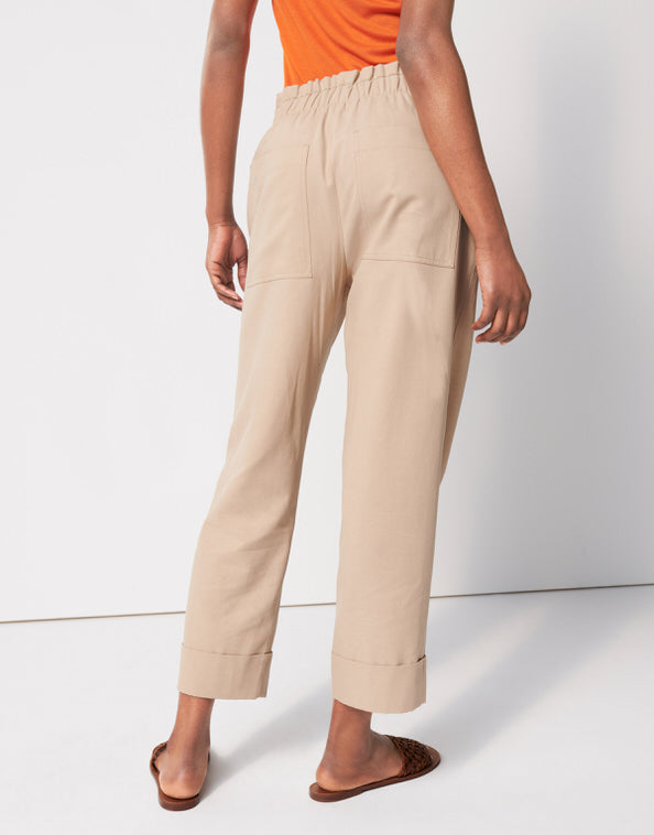 Women's trousers 7/8 Someday Cari, beige