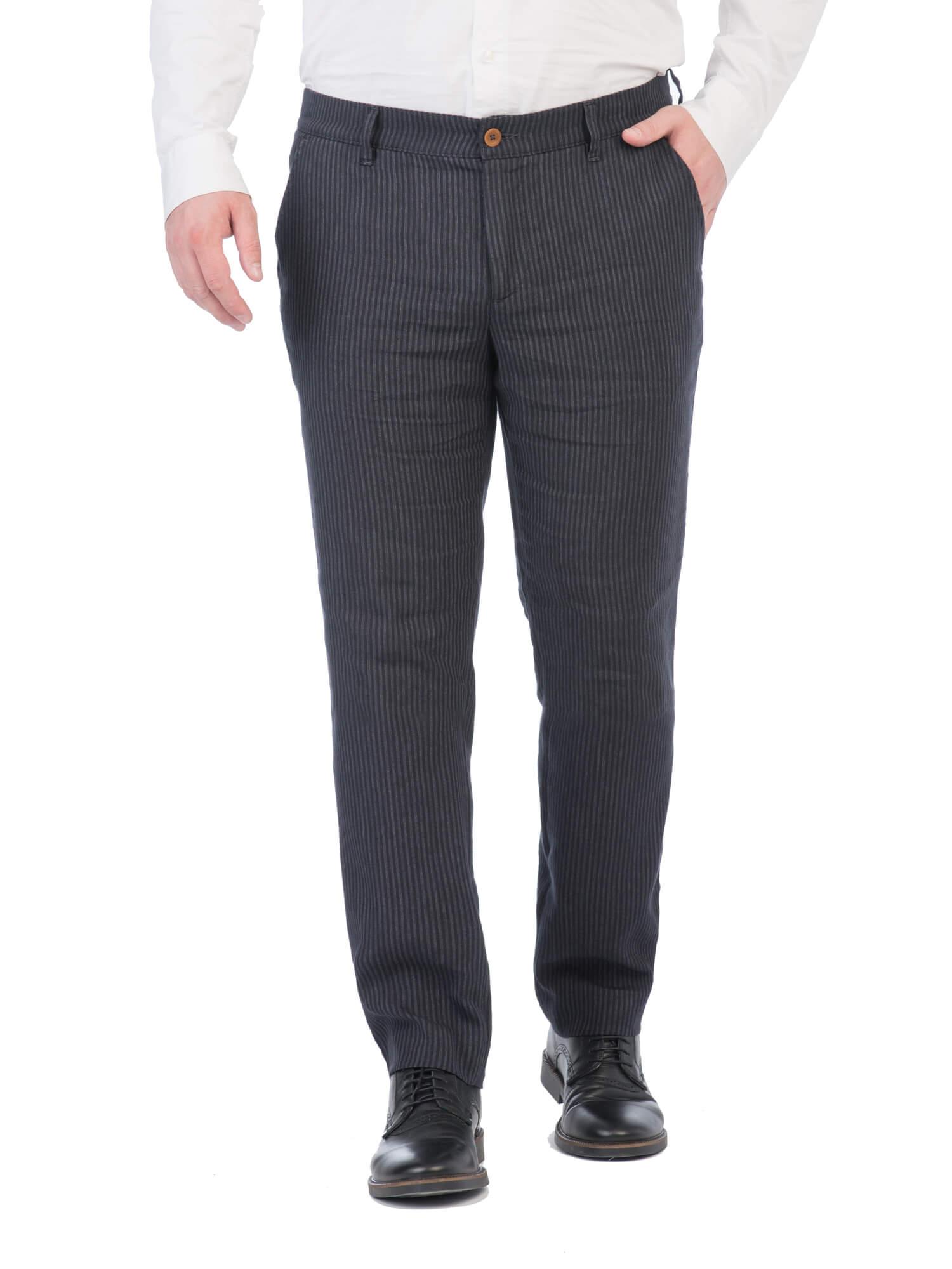 Men's striped trousers Alberto