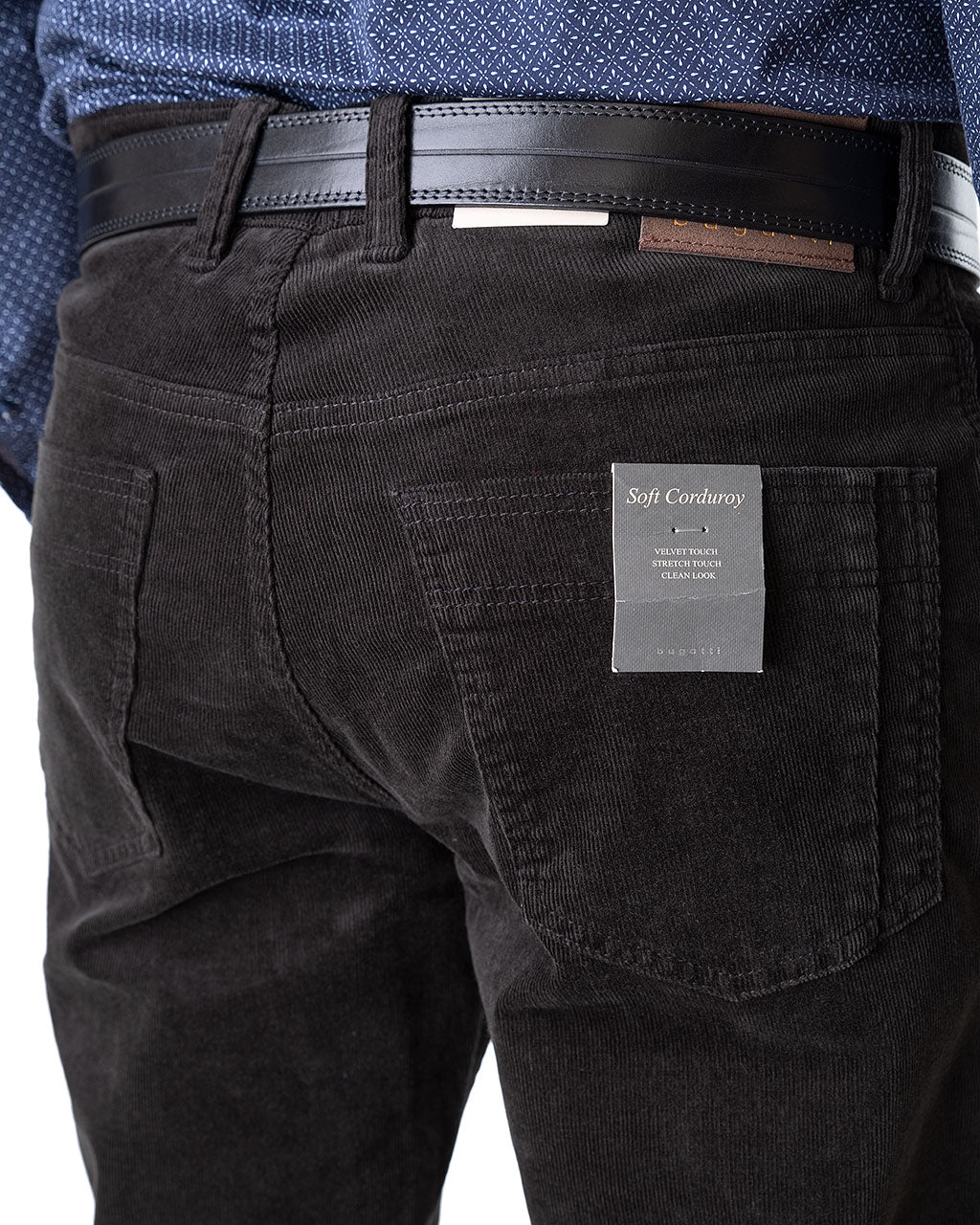 Men's trousers BUGATTI, dark green