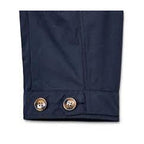 Women's functional parka for all seasons, dark blue 