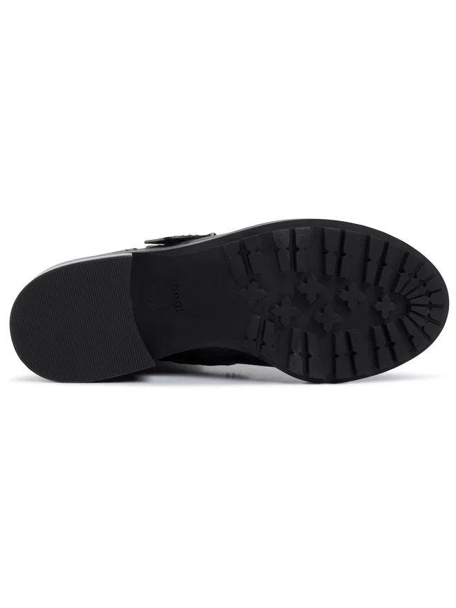 Women's genuine leather boots HÖGL, black