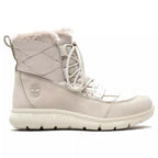 Дамски ботуши от естествена кожа Timberland Boltero, светлосиви, 37