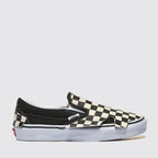 Women's Vans Checkerboard sneakers, black and white