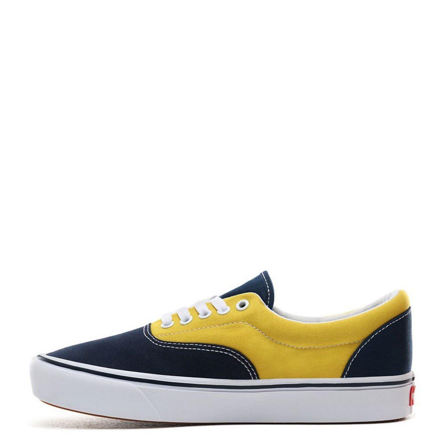 Women's Vans ComfyCush Era sneakers, blue and yellow