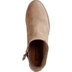 Women's leather boots Travelin' Marseille Nubuck, brown