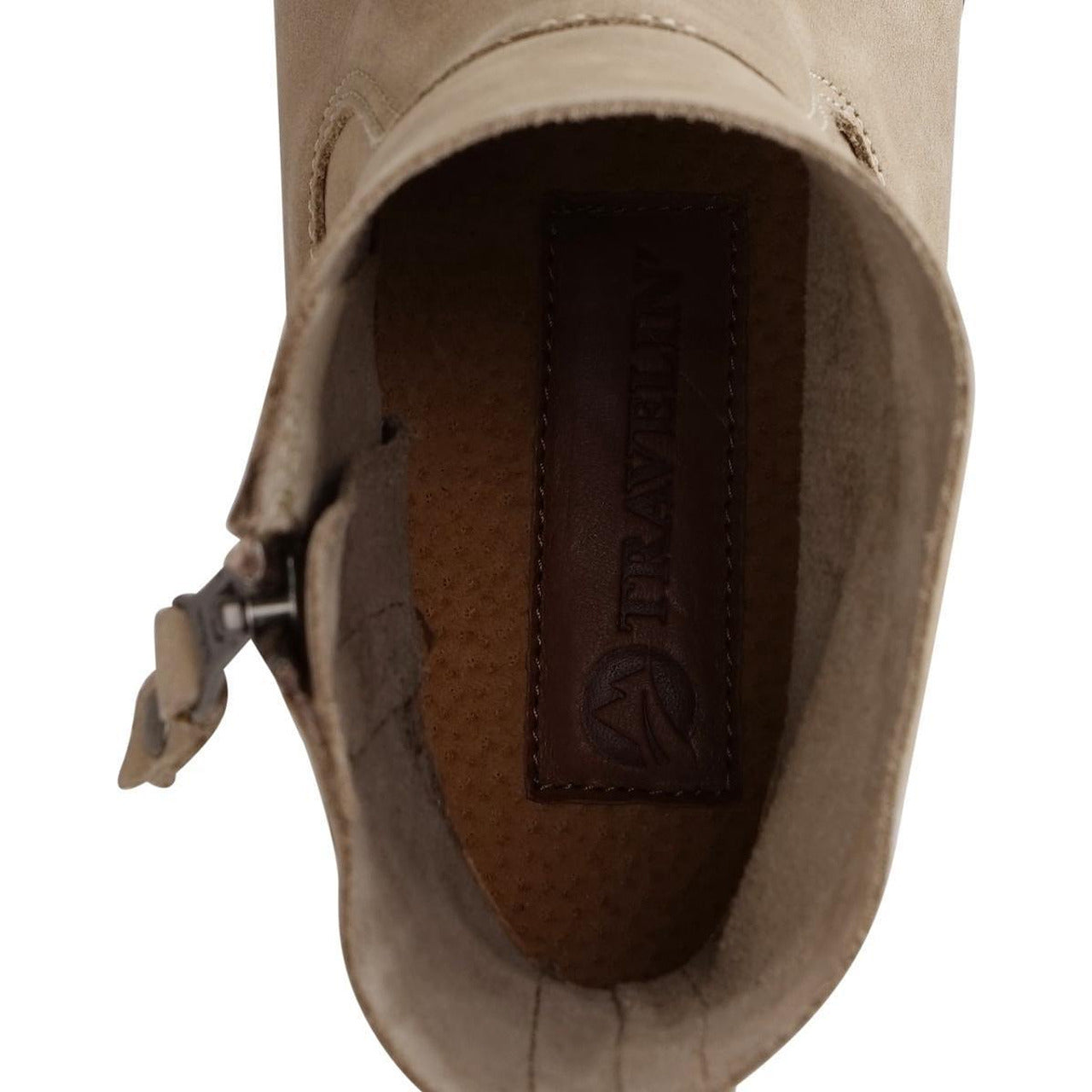 Women's leather boots Travelin' Marseille Nubuck, brown