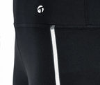 Women's sports leggings, black 