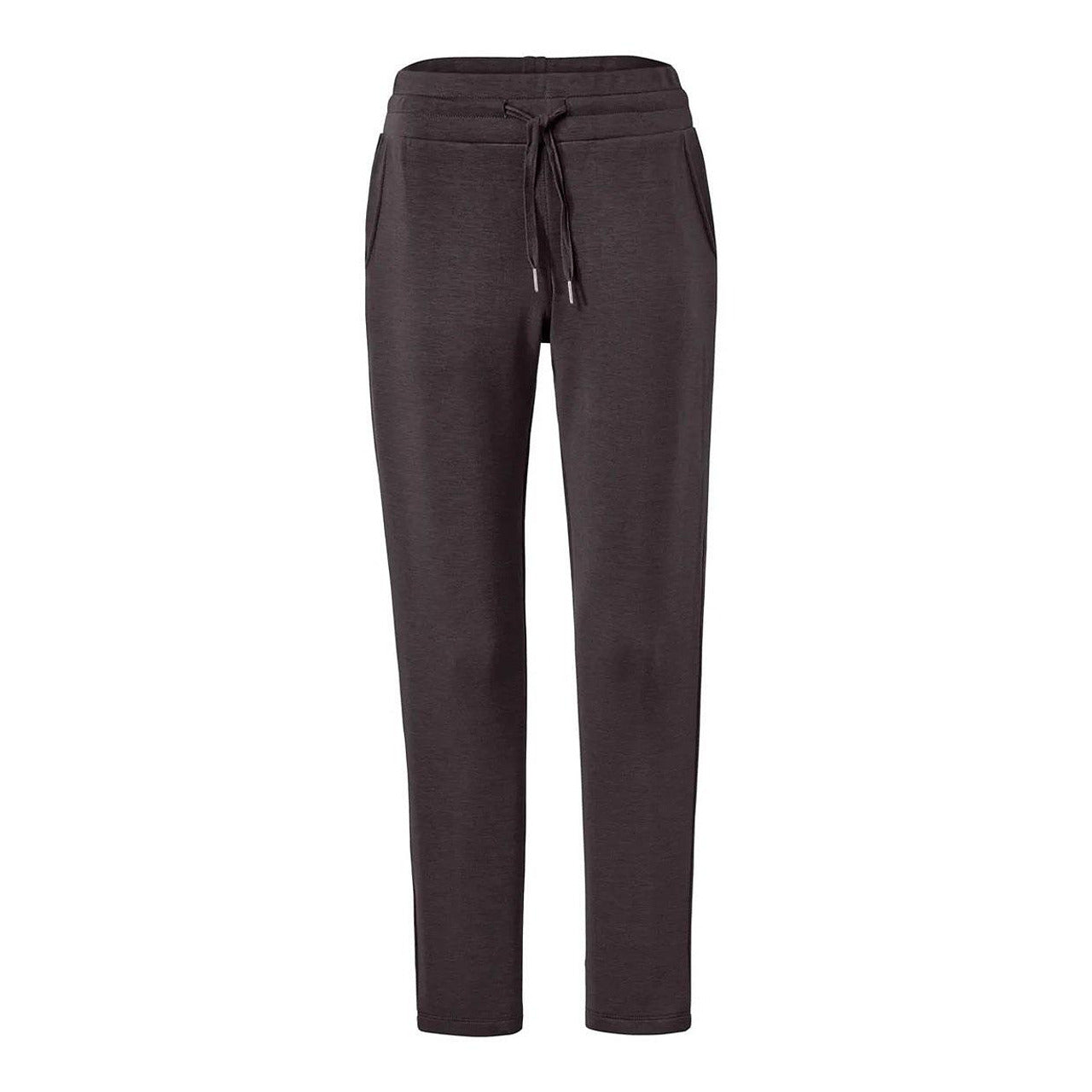 Women's sports pants with pockets, gray