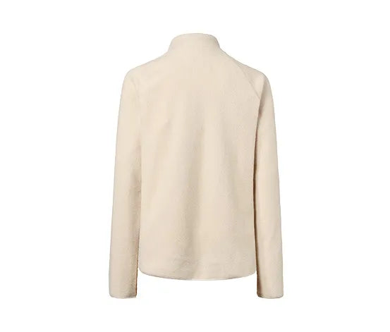 Women's fleece sweatshirt, sand color 
