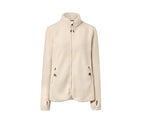 Women's fleece sweatshirt, sand color 