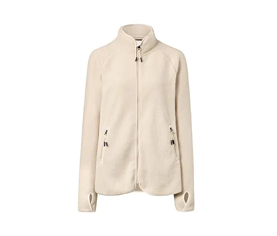 Women's fleece sweatshirt, sand color 