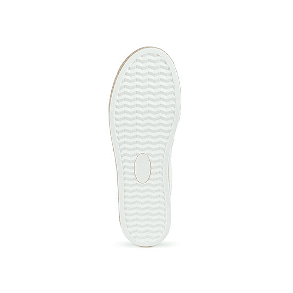 Women's textile sneakers, white 