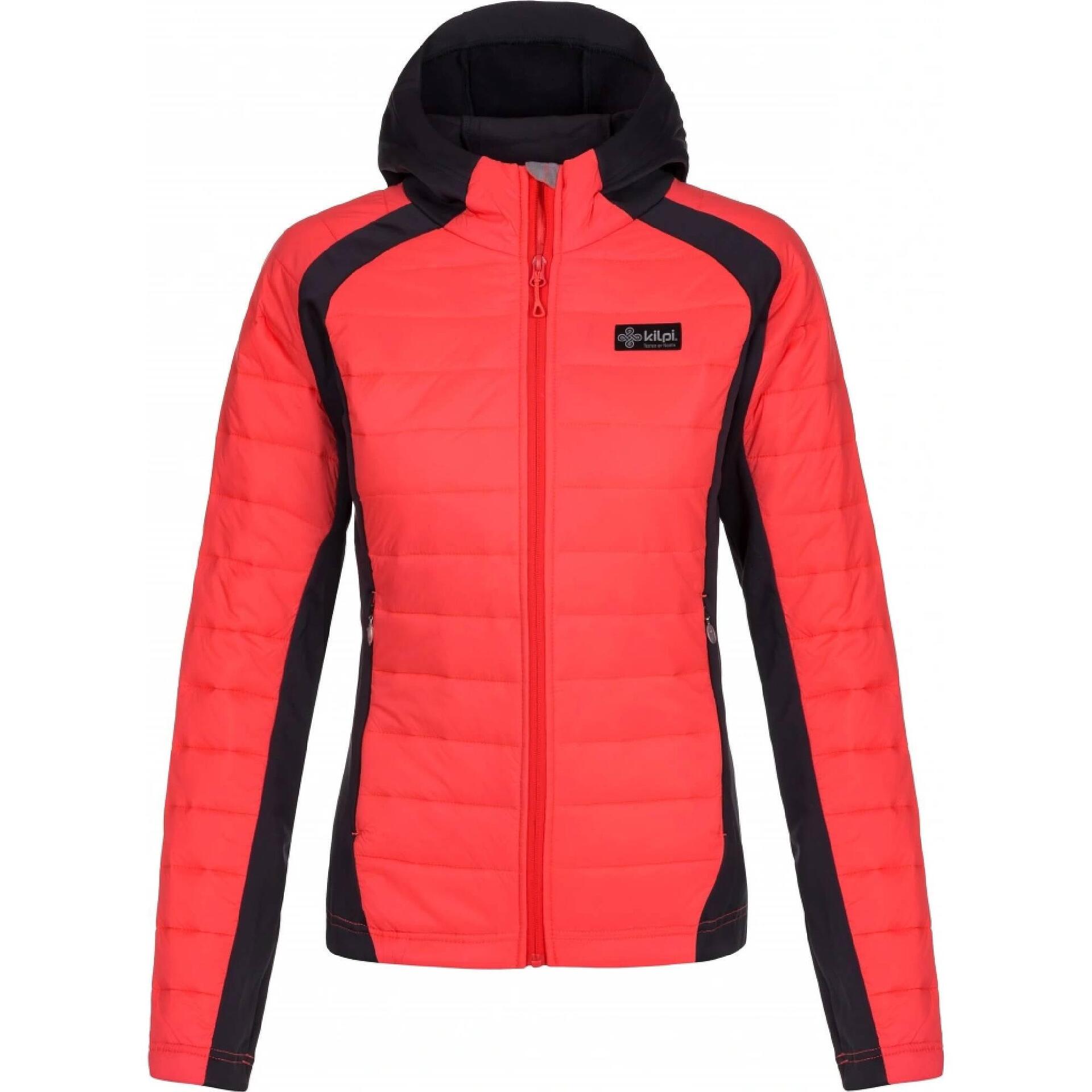 KILPI ADISA-W Women's sports waterproof jacket, signal orange/black